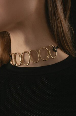 CHOCKER OVO BRONCE