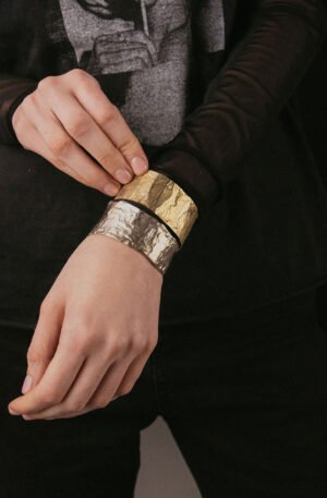BRAZALETE MELTED BRONCE