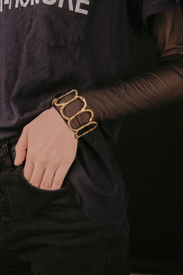 BRAZALETE OVO ALPACA - Imagen 2