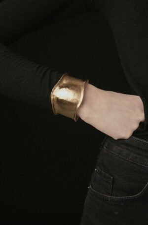 BRAZALETE PUMP BRONCE