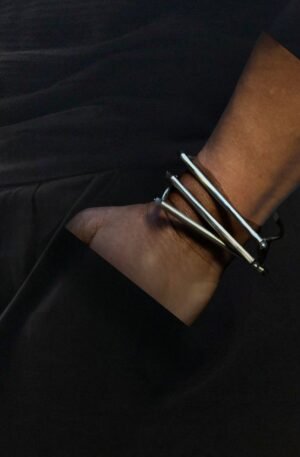 PULSERA SIMPLE TUBE LABRADORITA