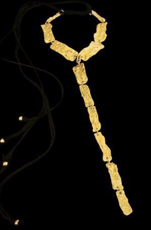 CHOCKER + COLGANTE DESMONTABLE KORALLI LONG BRONCE