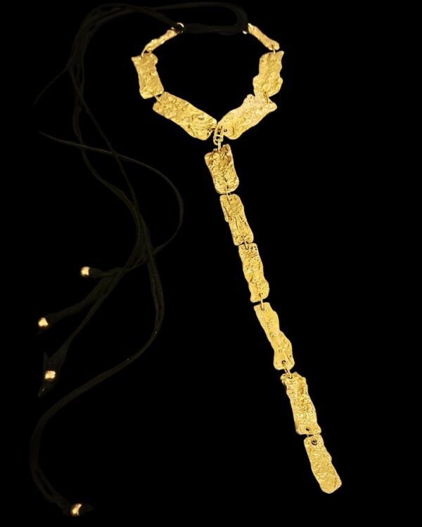 CHOCKER + COLGANTE DESMONTABLE KORALLI LONG BRONCE