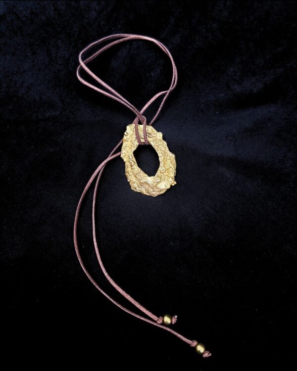 COLGANTE BROCHE KORALLI BRONCE
