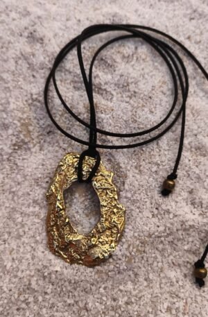 COLGANTE BROCHE KORALLI BRONCE