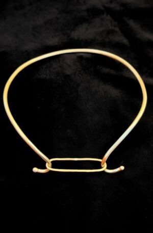 GARGANTILLA LIRA BRONCE