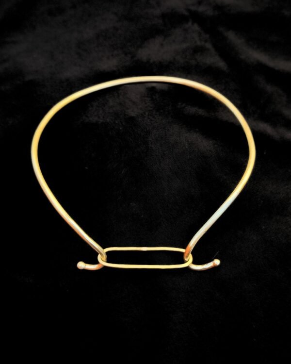 GARGANTILLA LIRA BRONCE
