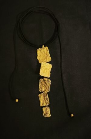 COLGANTE + PIEZAS DESMONTABLES CON CORDON KORALLI BRONCE